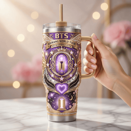 BTS 40oz Tumbler With Handle PDL